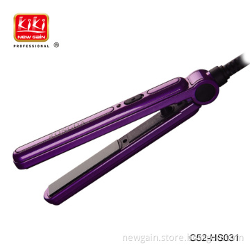 Silicone cover for choice. PTC Heater Hair Iron. Professional Hair Straightener